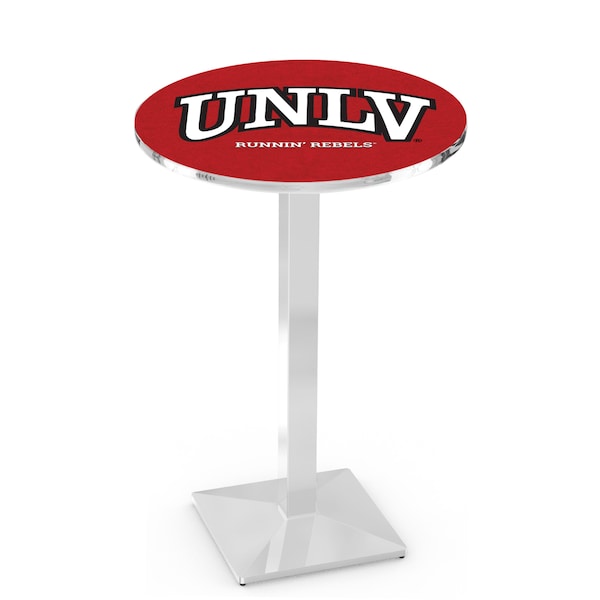 42" Chrome UNLV Pub Table